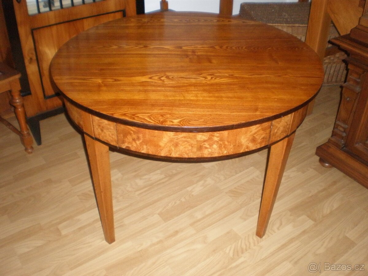 krásný biedermeier stůl - 5
