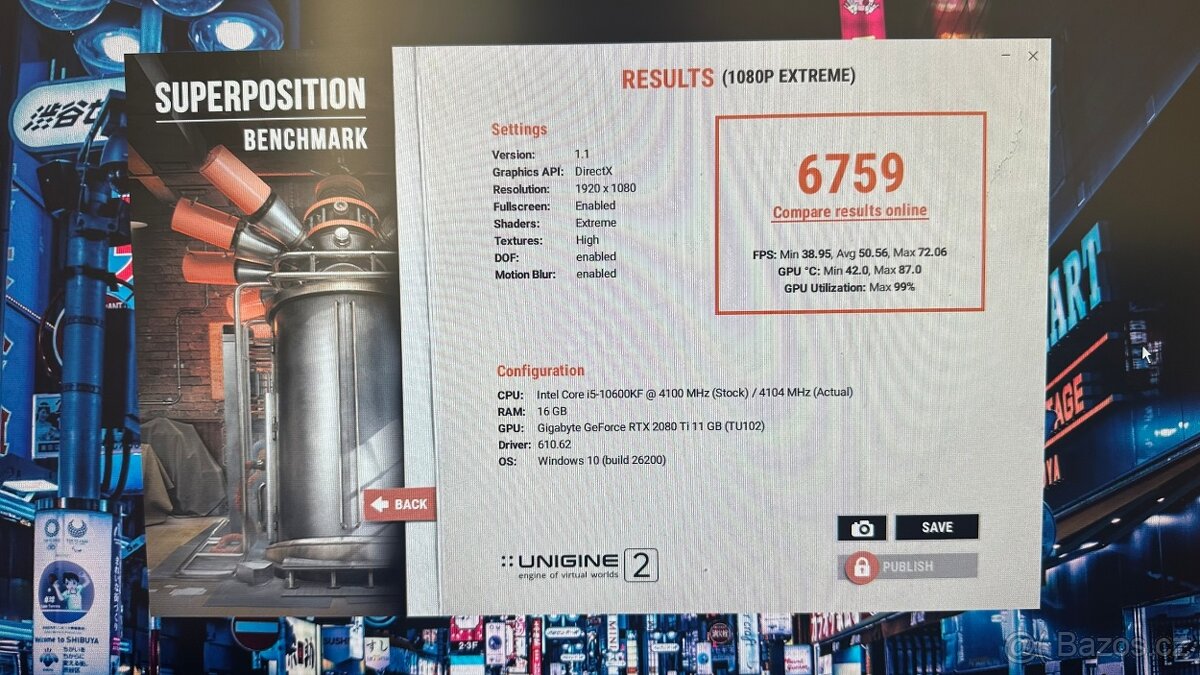 GPU GIGABYTE RTX 2080 Ti Turbo 11GB - 5