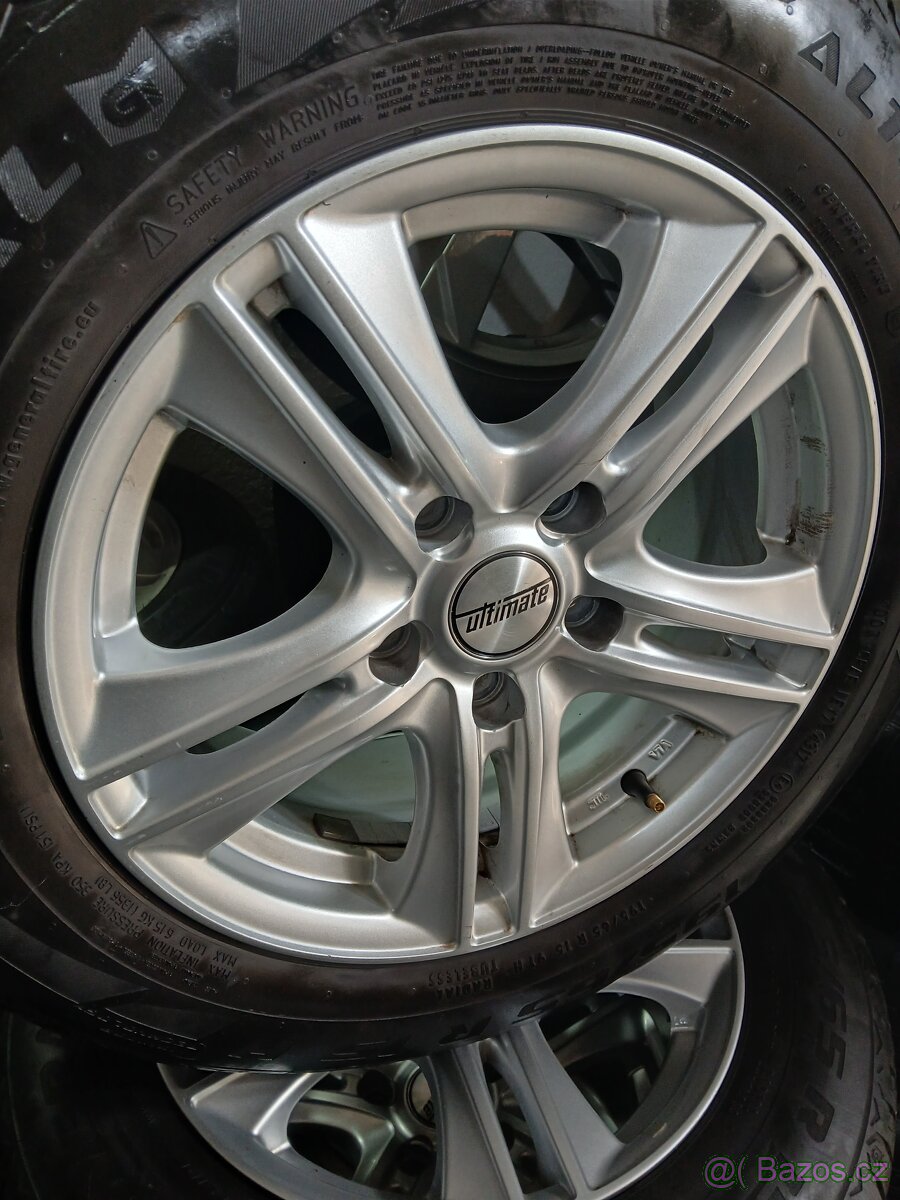 SADA LETNÍCH KOL 5X114,3 R15 ULTIMATE - 5