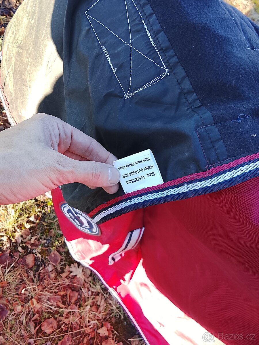 Výběhová deka Kentaur,s flees, se zvýš.krkem vel. 155, 1680D - 5