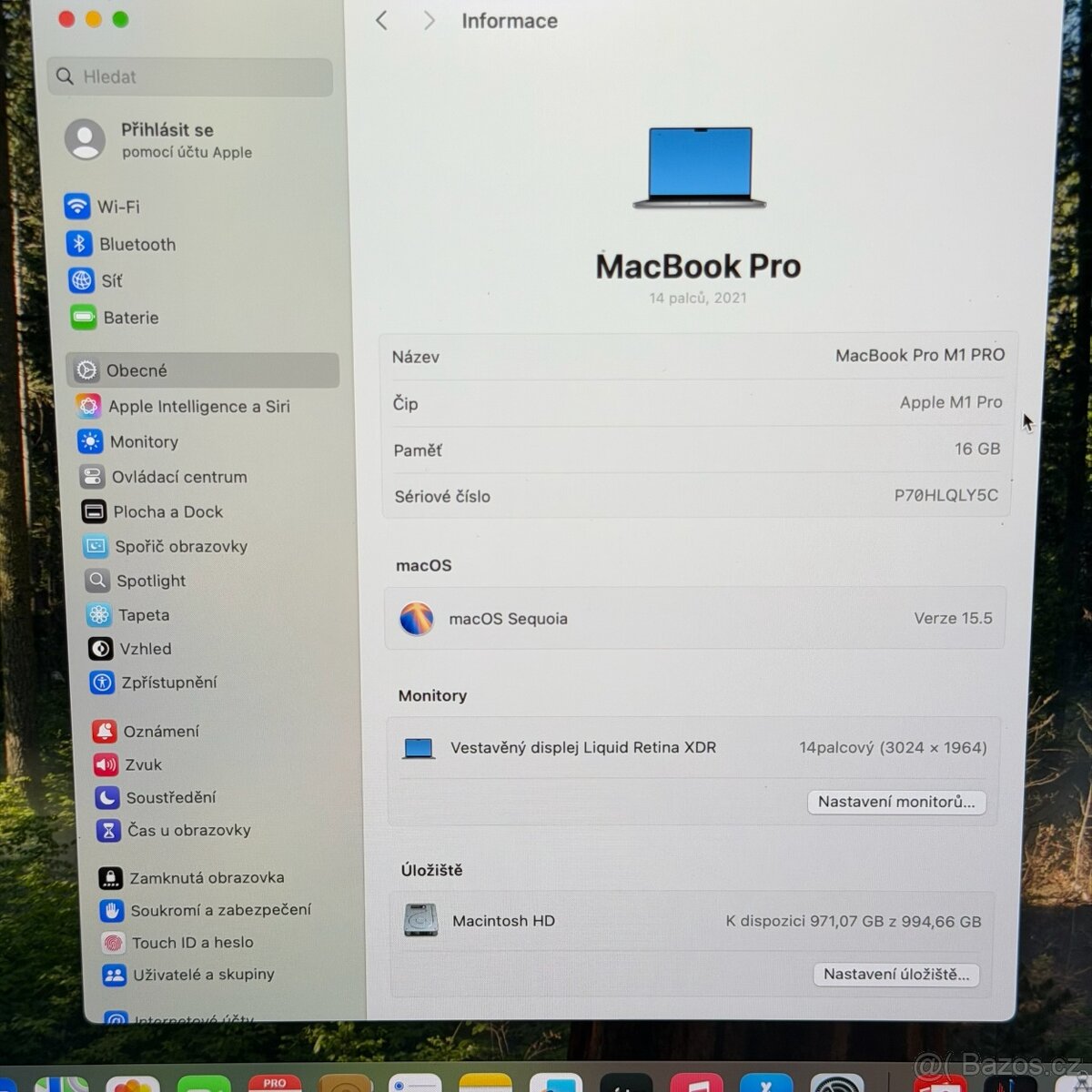 APPLE MACBOOK PRO 14” M1PRO (10core) /16GB RAM/1TB - 5