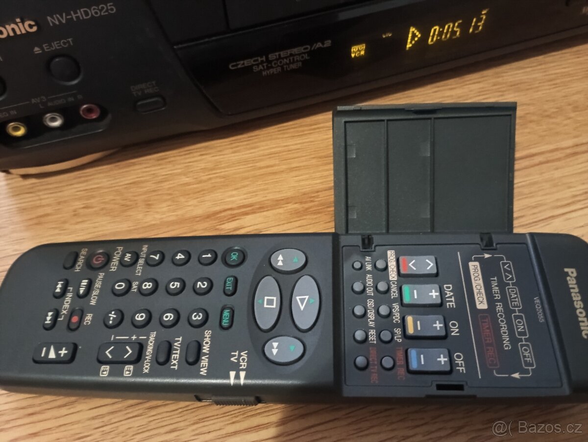 Videorekordér Panasonic NV-HD625 (Hi-Fi Stereo, 6 hlav). - 5