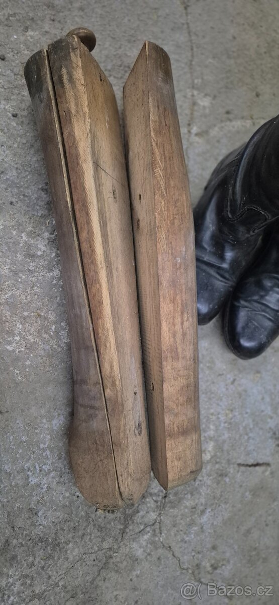 Jezdecké boty kožené- koně - 5