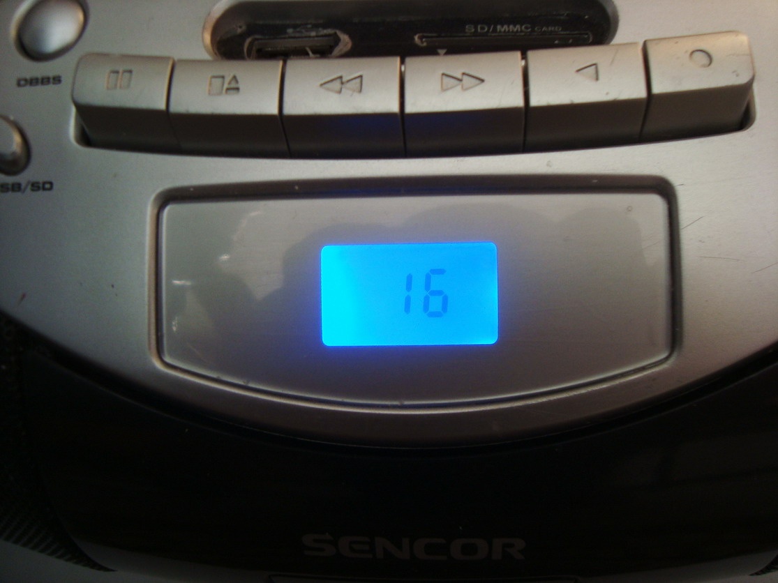 Přenosné radio Sencor CD, USB, SD - 5