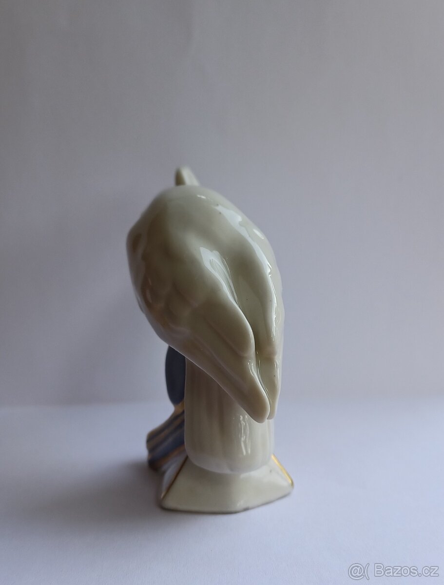 Porcelánový kakadu ARTDECO - 5