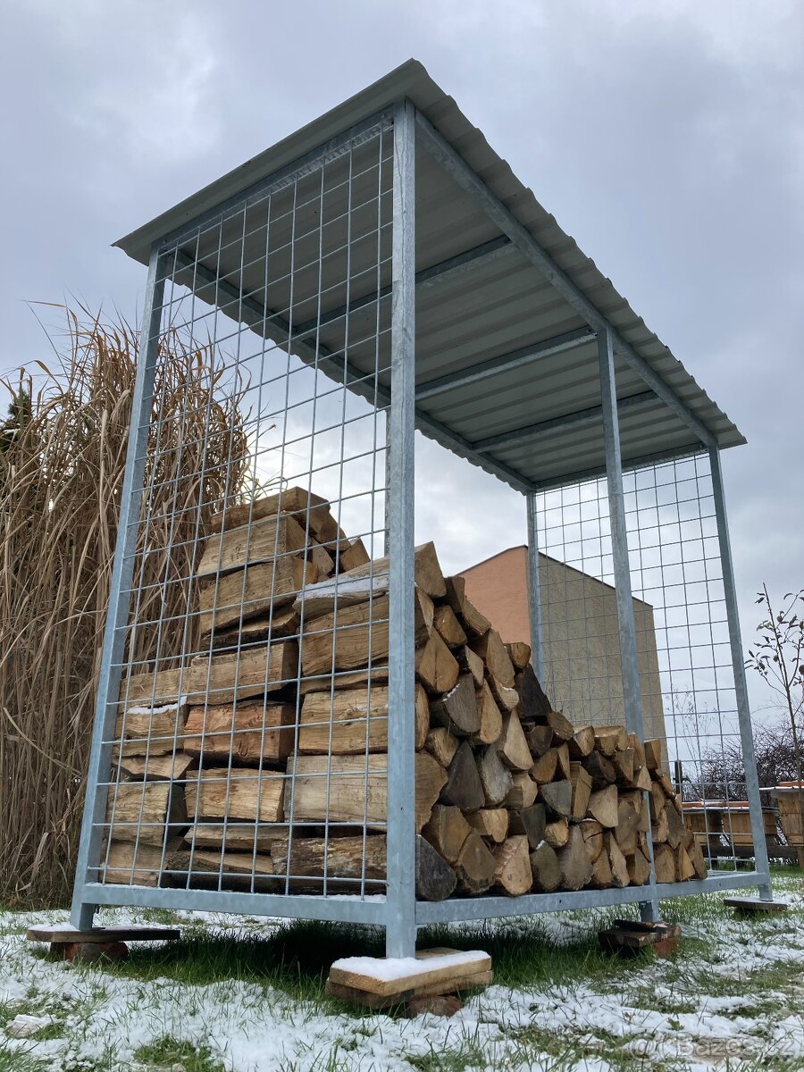 Nový modulový dřevník 4,5 m3 - 5