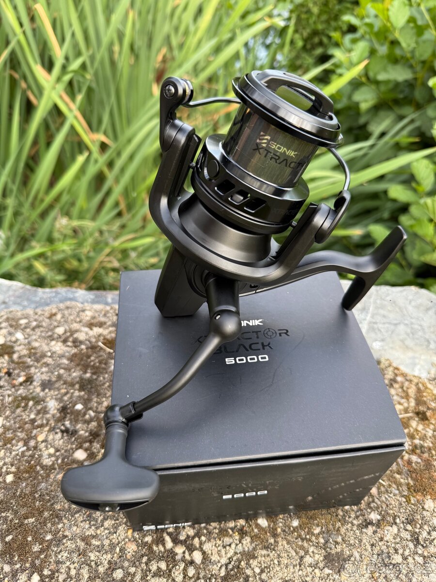 Kaprový naviják Sonik Xtractor Black 5000 – NOVÝ, sleva - 5