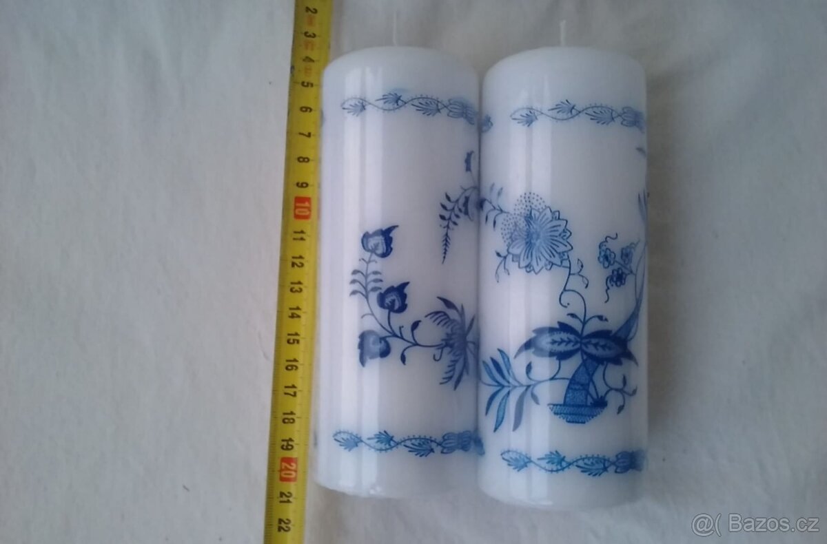 Cibulák Svícen 16cm/22cm/7cm/Svíčky/Ubrousky 1.Tř st.značení - 5