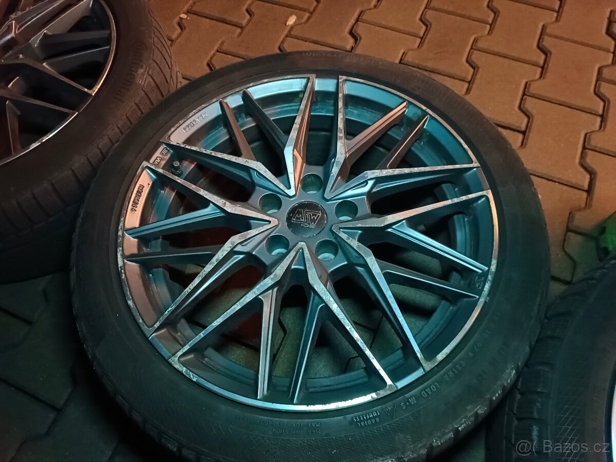 18" Msw by OZ ALU kola 5x112. Zimní - 5