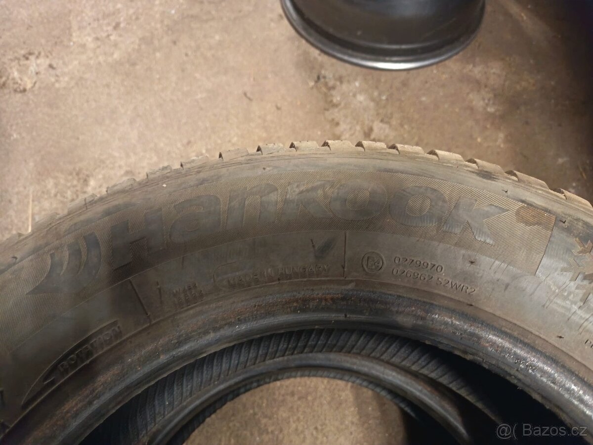 195/65 R15 zimní pneu 2ks Hankook 6-6,5 mm - 5