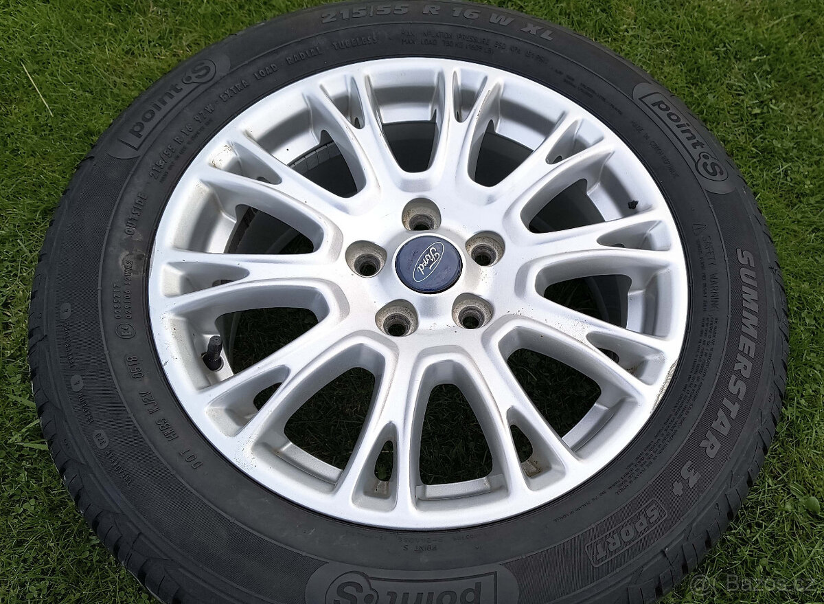 16 originál 5x108 FORD Focus C-Max Mondeo ☀️ 215/55 R16 - 5