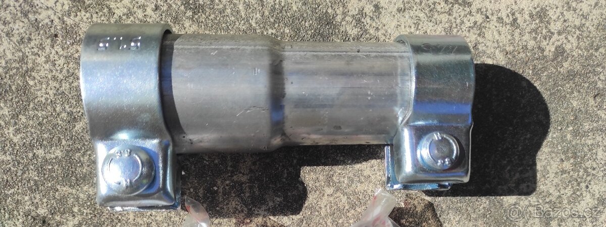 Redukce výfuku 38/45 nová + gumy zdarma - 5