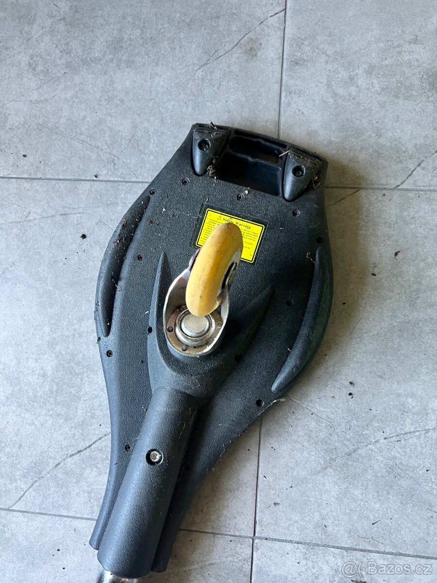 Waveboard / Caster board modrý s křížem - 5