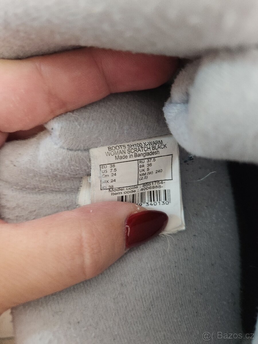 Zimní boty/sněhule Queshua 38 - 5