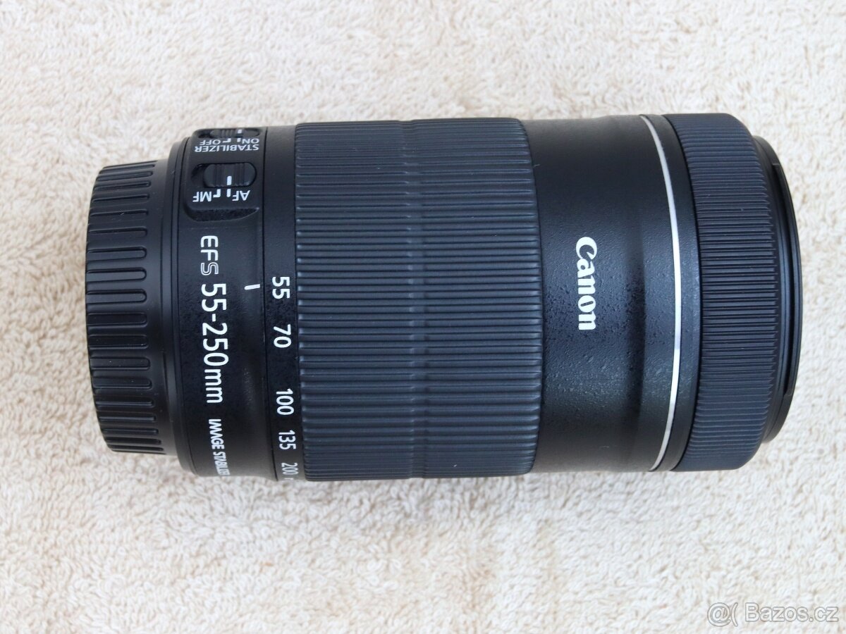 Canon EF-S 55-250mm f/4-5.6 IS STM + pouzdro + slun.clona - 5