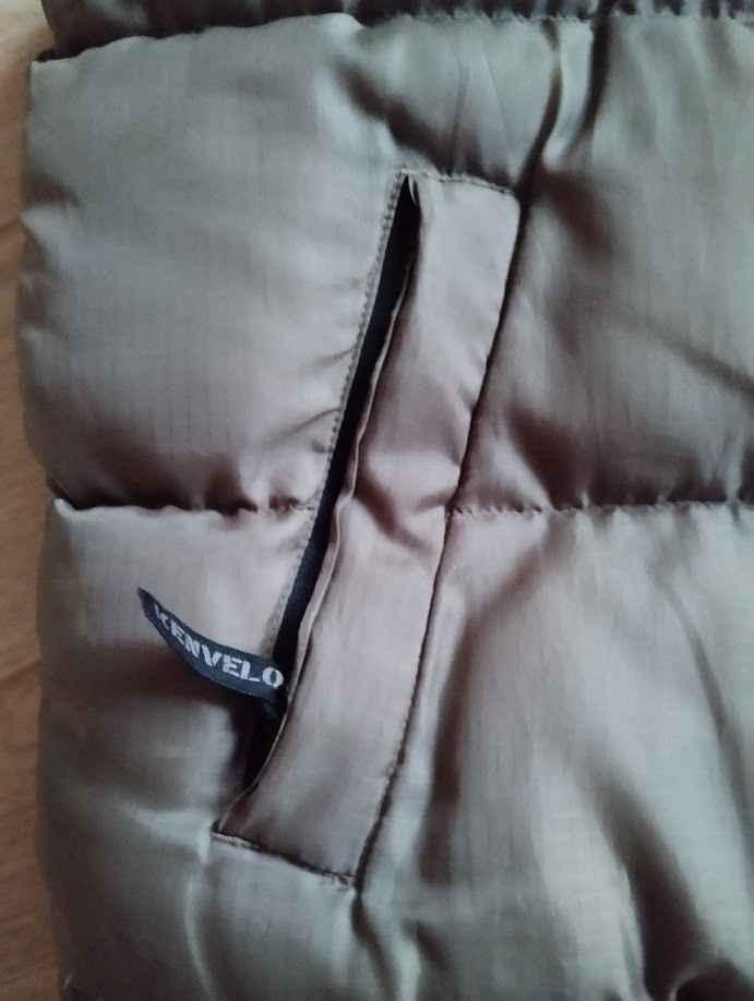 Oboustranná zimní vesta vel.M-L Kenvelo černohnědá - 5