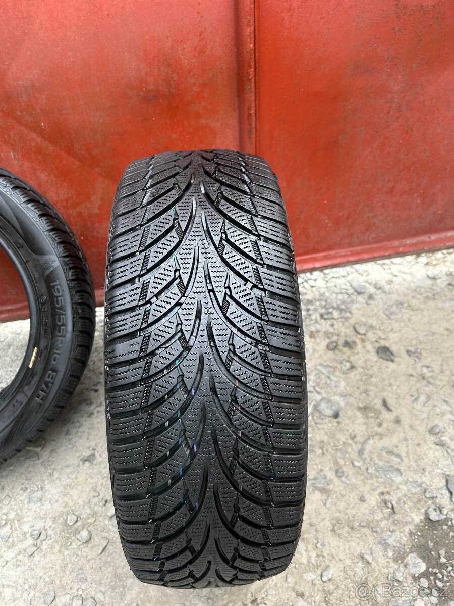 Prodám gumy 195/55/16 Nokian - 5