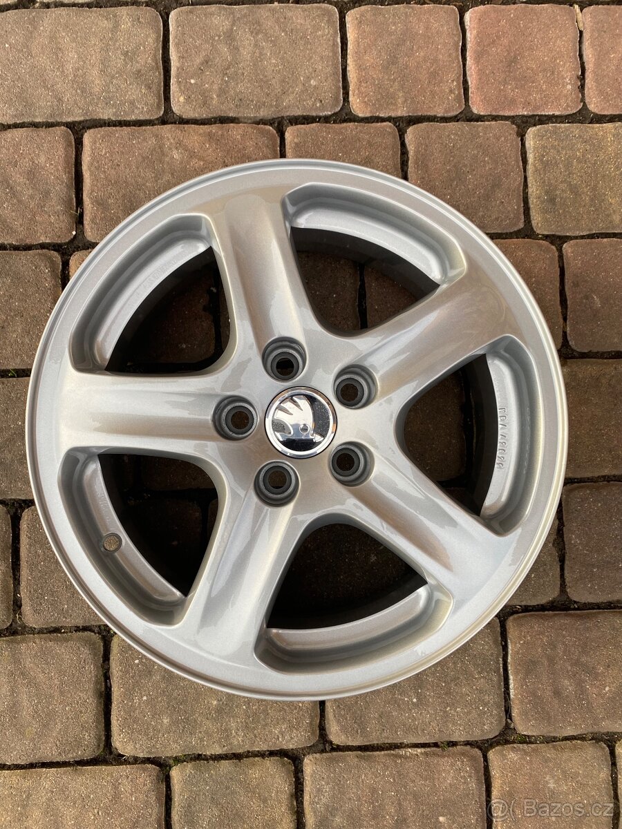 ALU KOLA ŠKODA FABIA R15’ 5X100 - 5