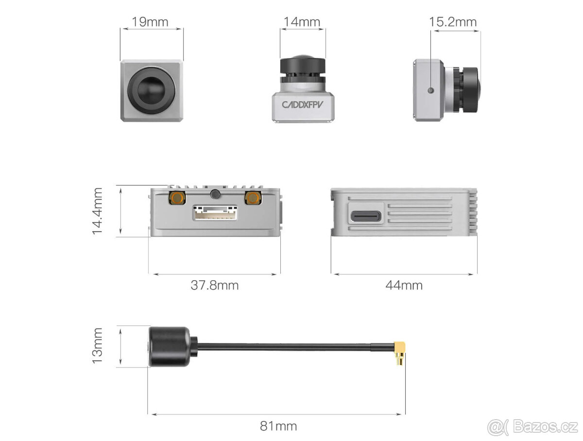 Letová jednotka Caddx Air Unit Micro Doprava ZDARMA - 5