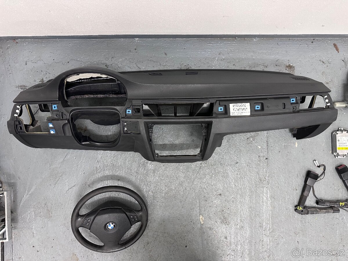 Bmw E91 E90 airbagová sada - 5