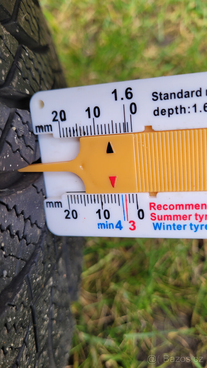 4x zimní pneu Nexen Winguard 185/60 R15 84H + disky ET38 - 5