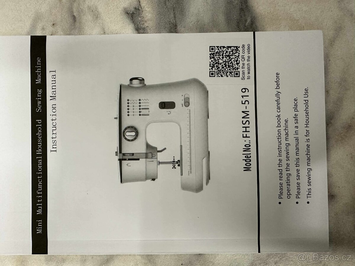 Elektrický šicí stroj (244) - 5