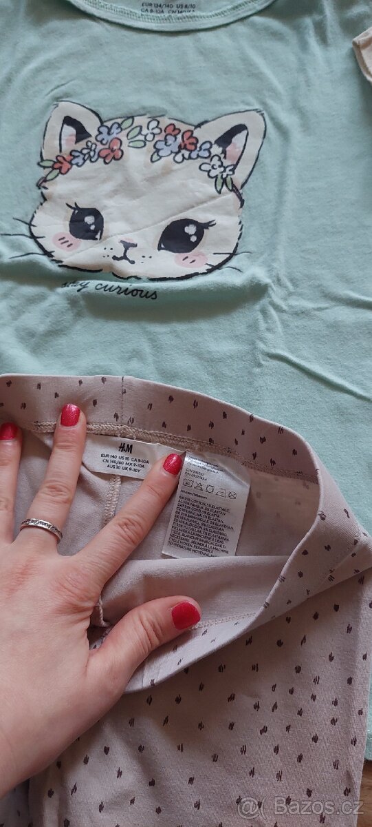 Dívčí oblečení - 3, velikost: 134-140 - 5