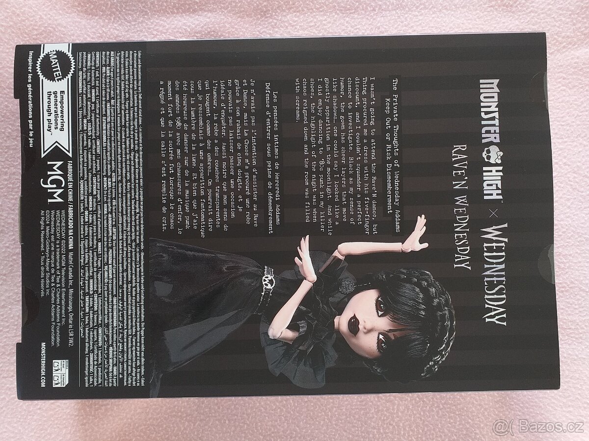 Panenka Monster High Wednesday - 5