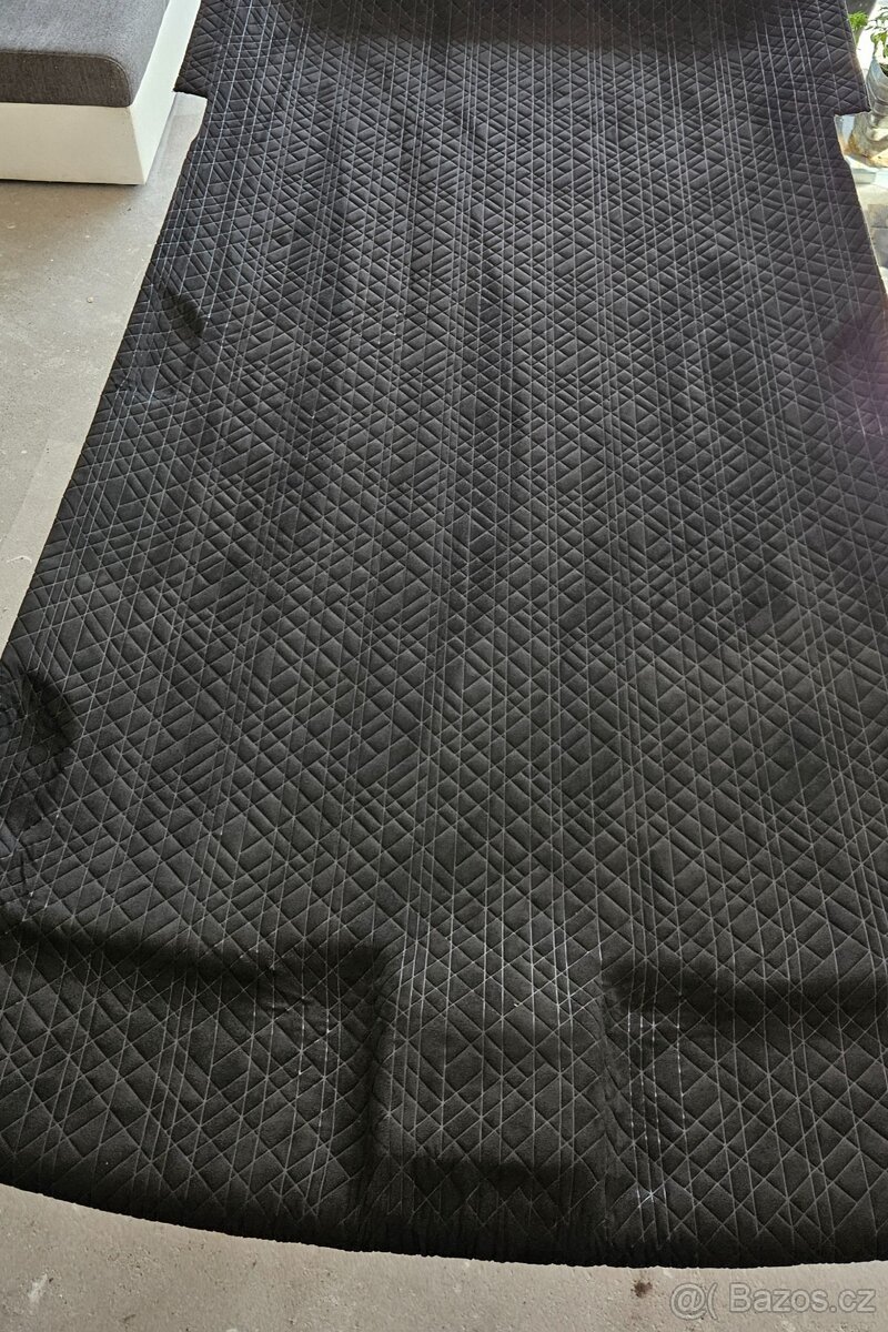 🚗✨ LuxusnĂ stropnice Ĺ koda Octavia I – ÄŤerná prošĂvaná alka - 5