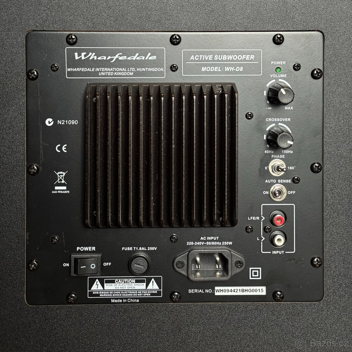 Wharfedale WH-D8 Subwoofer - 5