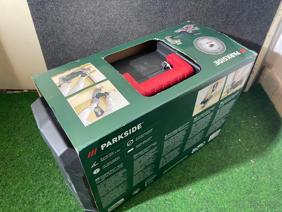 Parkside Aku fréza na drážky plochých čepů - nová - 5