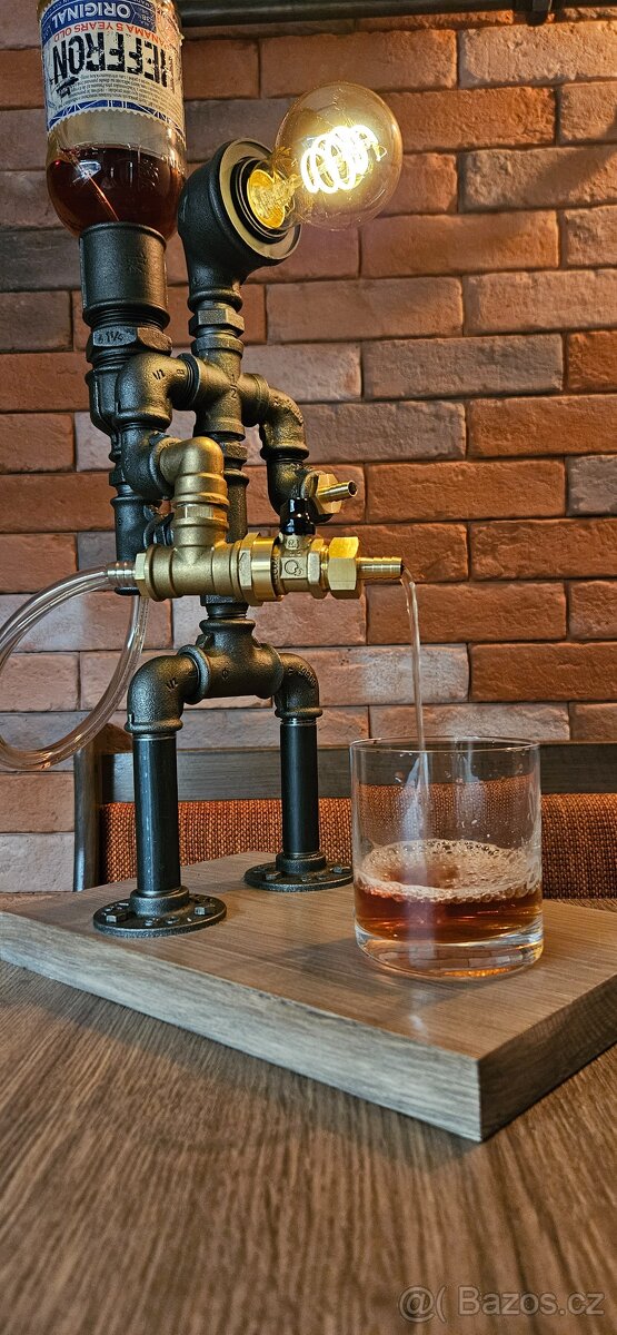 Industriální dávkovač alkoholu+lampička - 5