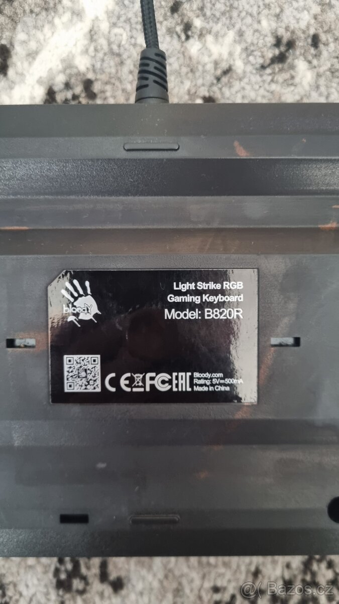 Klávesnice A4Tech Bloody B820R - 5