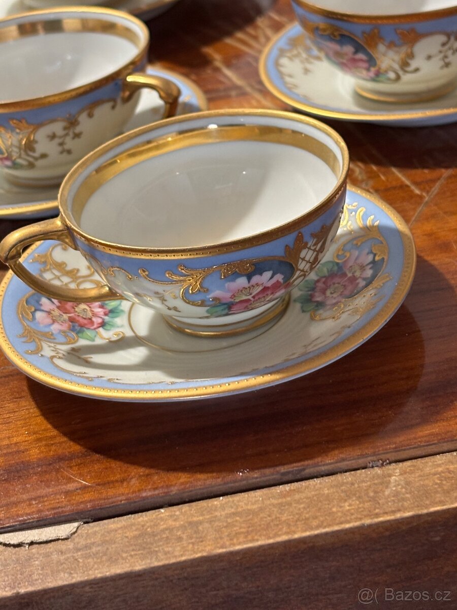 Porcelánový čajový servis - 5