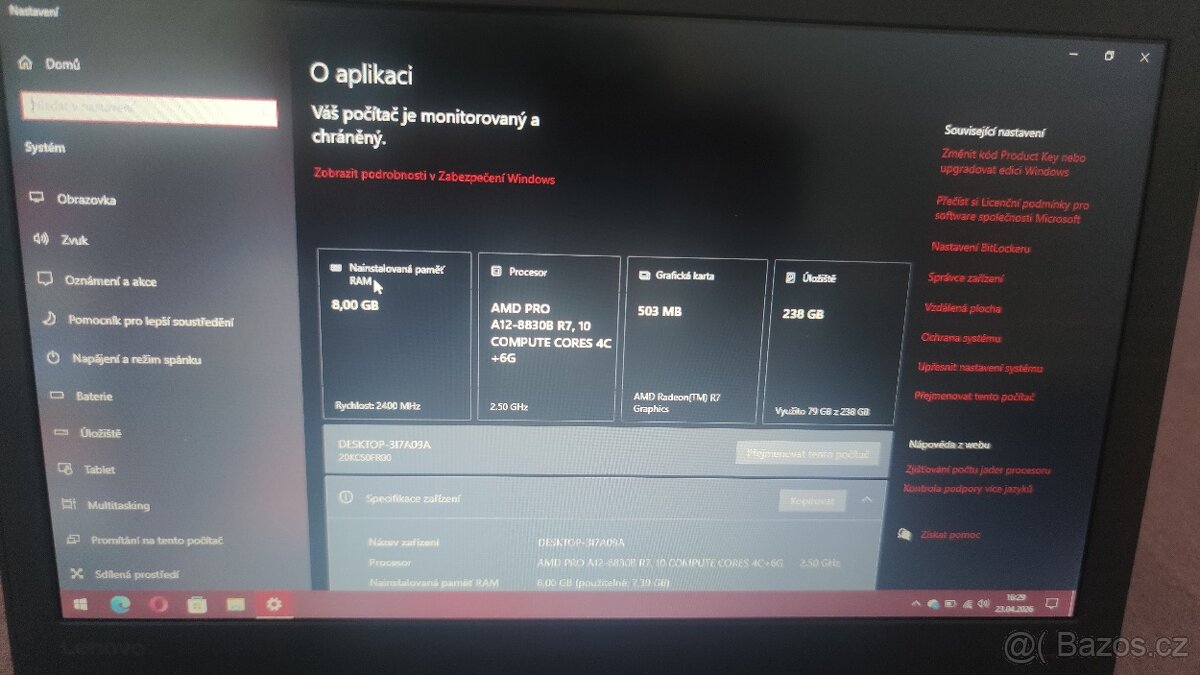 notebook Lenovo ThinkPad - 5