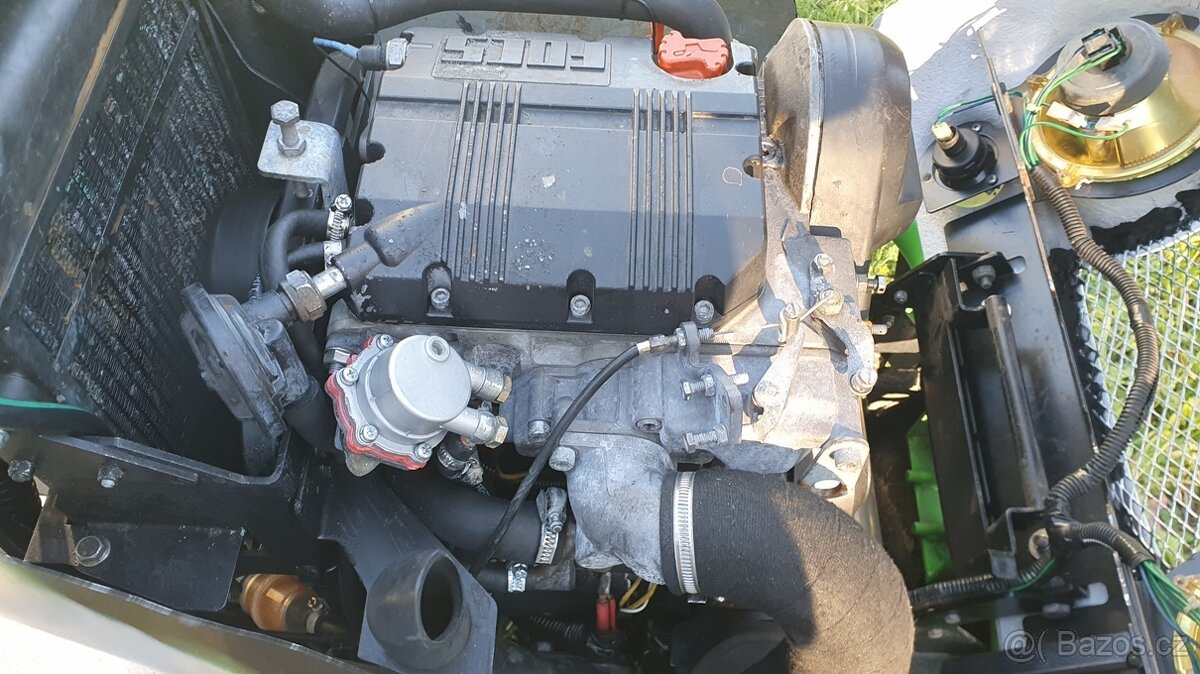 Predam sekacku - komunalny traktor Etesia BLHP DIESEL - 5