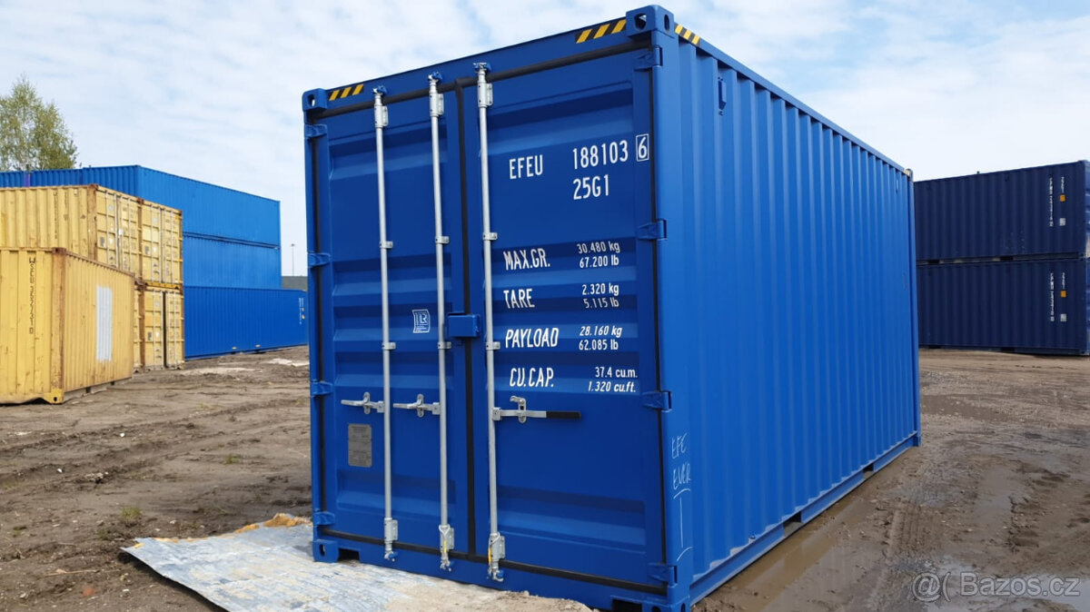 Nový lodní kontejner rv 2024 one way dv20" HC 40" - 5