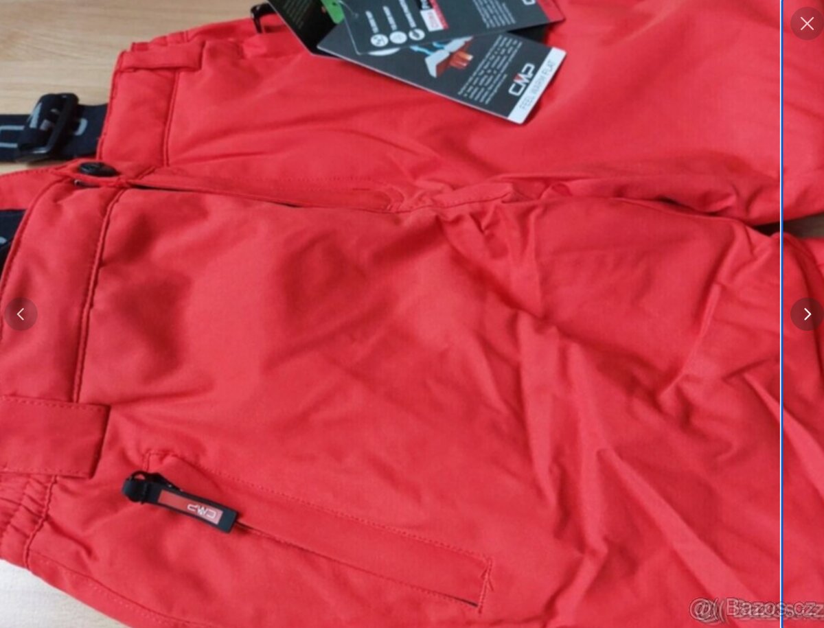 Nové zimní lyžařské kalhoty, oteplováky, oteplovačky 110/116 - 5