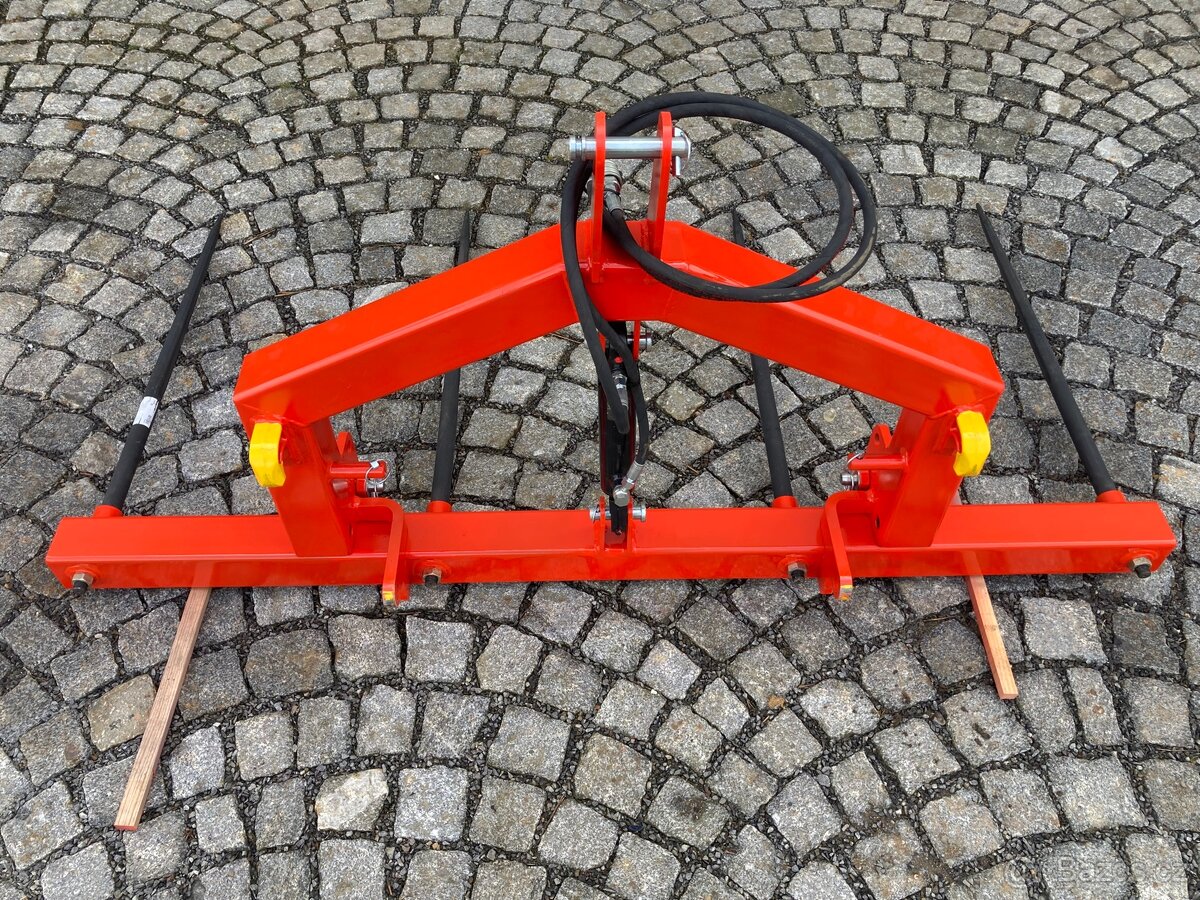 Nosič balíků-sklápěcí hroty/Špice na balíky/Vidle na balíky - 5