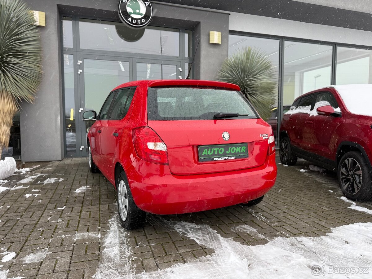 Škoda Fabia 1,2 HTP 44kW KLIMA TOP STAV - 5