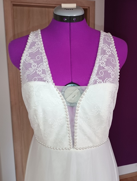 Svatební šaty zn. Bodyflirt Boutique vel.36/38 nové FRÝDLANT - 5