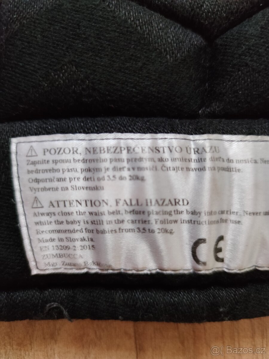 Ergonomické nosítko Zumbucca - 5