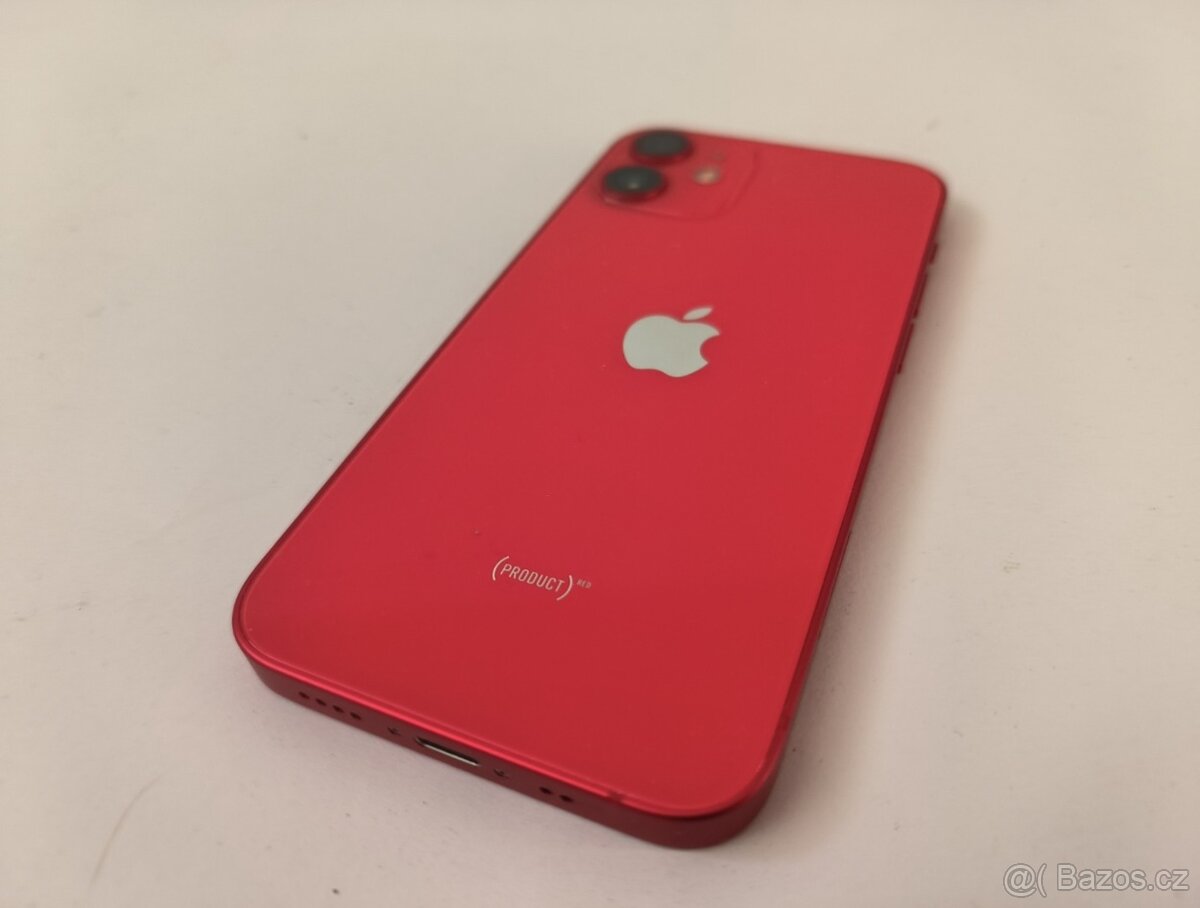 apple iphone 12 mini 64gb Red / Batéria 100% - 5