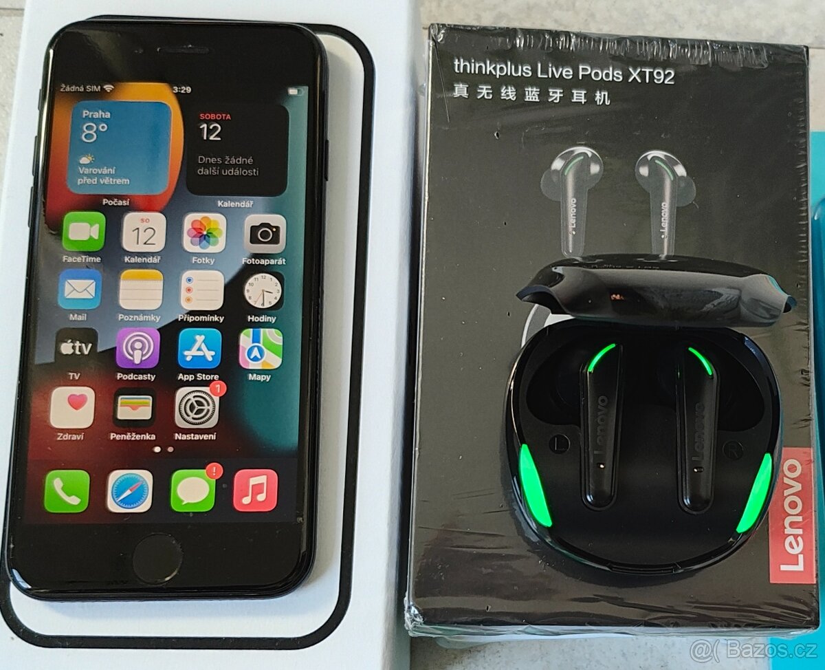 APPLE IPHONE 7, 100% BATERIE , PĚKNÝ STAV , - 5