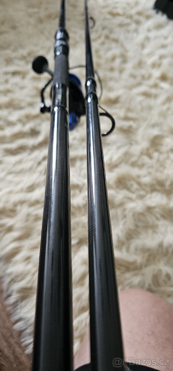 Prut + naviják spod, okuma 6000 ,prologic 4,5 lb 12 ft . - 5