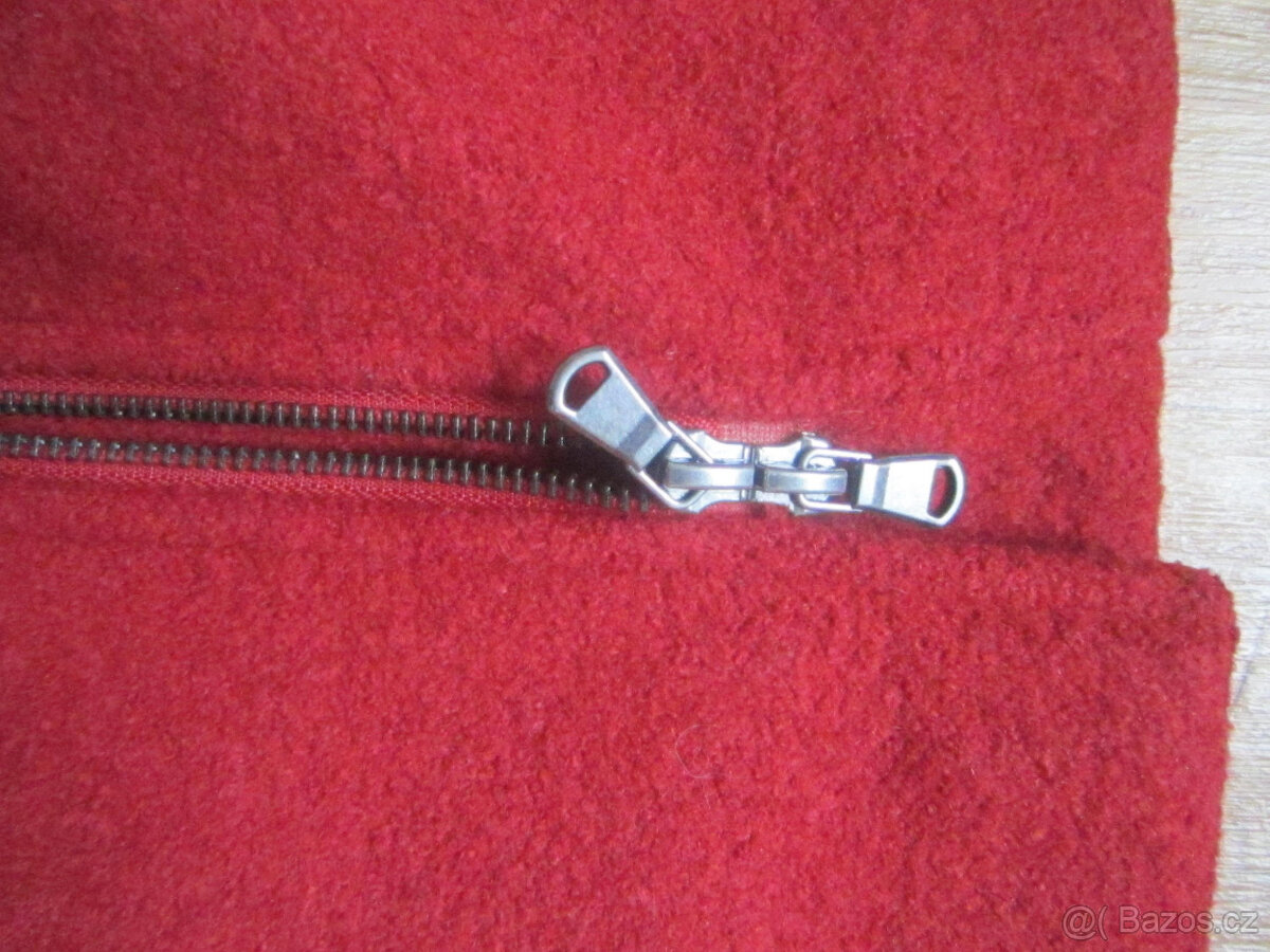 Vlněný kvalitní kabát Tom Taylor, vel. M/38, červený - 5