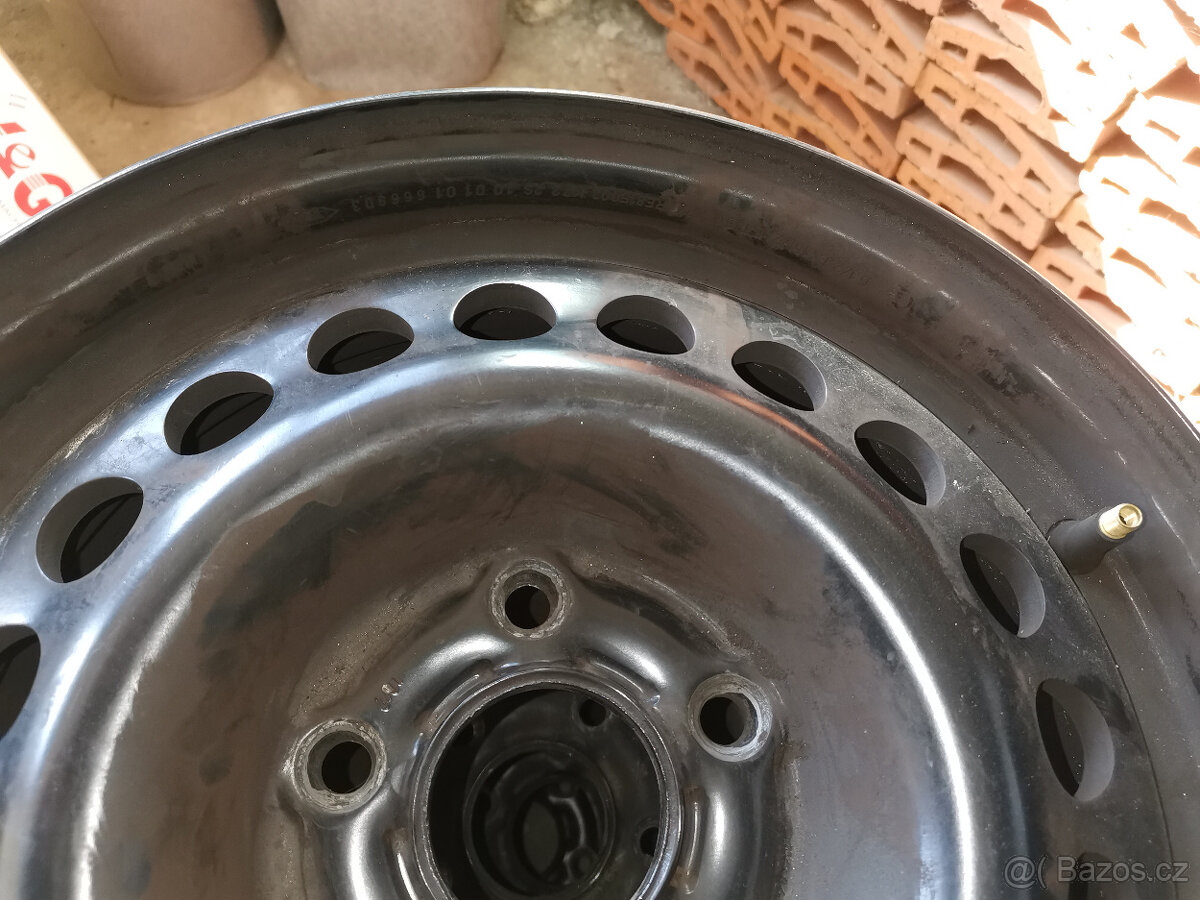 4x AL disk Renault, 6.5Jx15,rozteč 5×108 střed 60 - 5