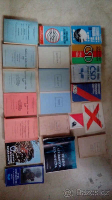 ČSD. Jízdní,oblastní řád atd. - 5