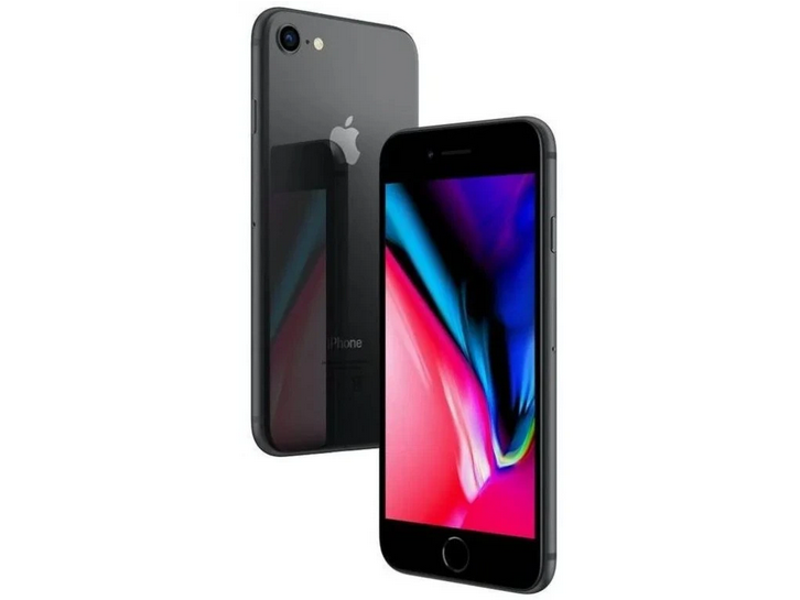 Apple iPhone 8 64 GB silver a black - 5