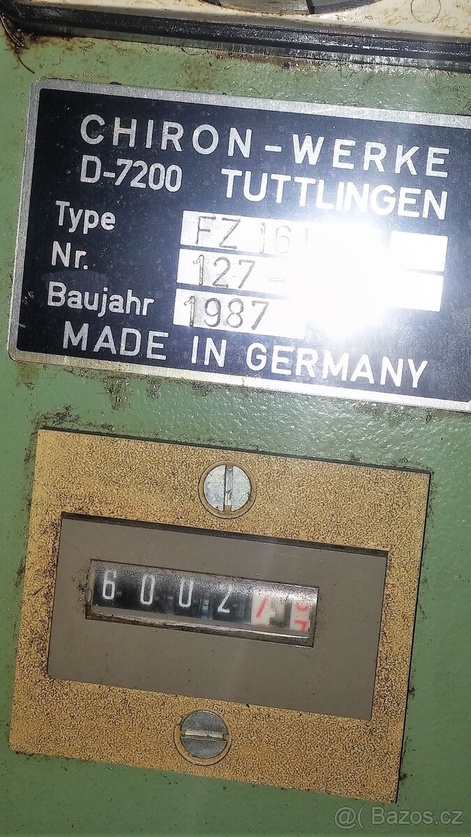 CNC frézka CHIRON FZ16L - 5